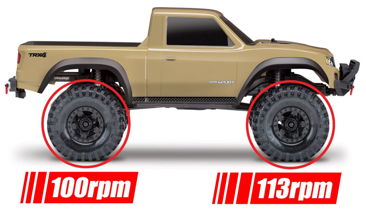 Traxxas TRX4 Overdrive Illustration